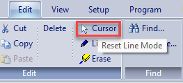 Reset Line Mode