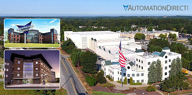 AutomationDirect warehouse and logistics