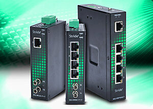 Stride Industrial Power Over Ethernet (PoE) Switches from AutomationDirect
