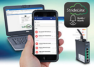 StrideLinx Cloud Notify License for remote alarms and messages from AutomationDirect