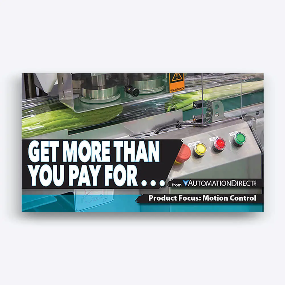 Motion Control Product Focus