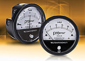 ProSense Air Differential Pressure Gauges from AutomationDirect