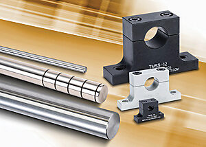 Linear Shafts, Shaft Supports and Rotary Shafts from AutomationDirect