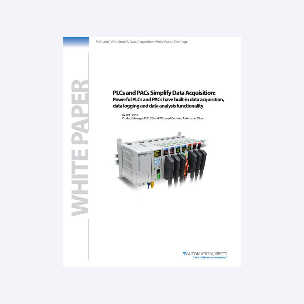 PLCs and PACs Simplify Data Acquisition