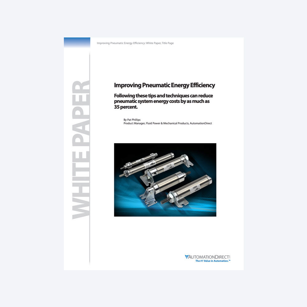 Pneumatic Energy Efficiency