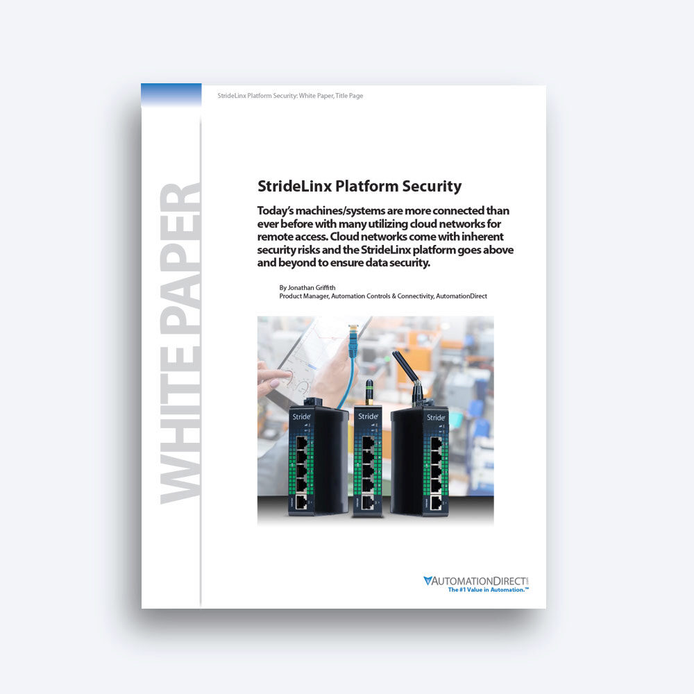 StrideLinx Platform Security