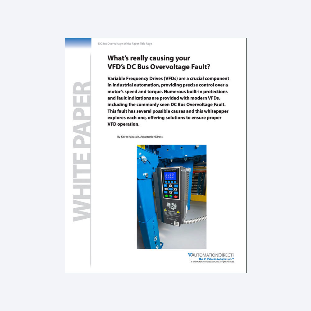 What's Really Causing your VFDs DC Bus Overvoltage Fault