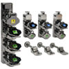 Rotary Trapped Key Switches
