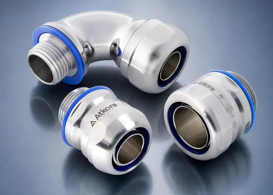 Atkore Stainless Steel Hygienic Connectors