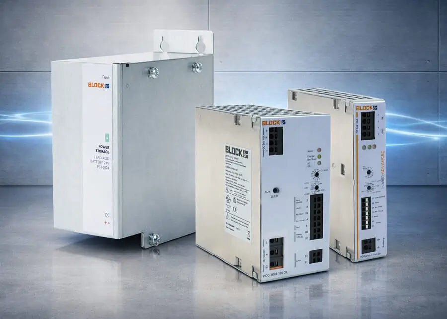 BLOCK Power Advanced Series Power Supplies with Battery Control / UPS and More