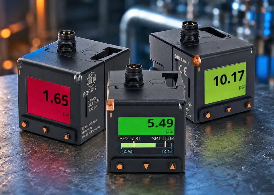 ifm efector PQ Series Digital Pressure Transmitters 