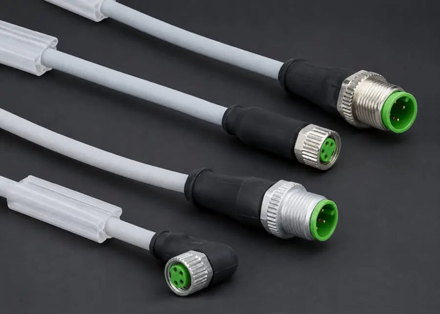 Murrelektronik 4-pole M12 to M8 A-coded Sensor/Signal and Drag Chain Cables 