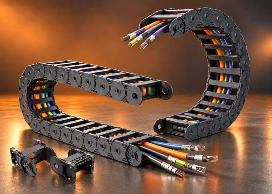 Murrplastik MP35 and MP45 Series Cable/Hose Drag Chains and Accessories