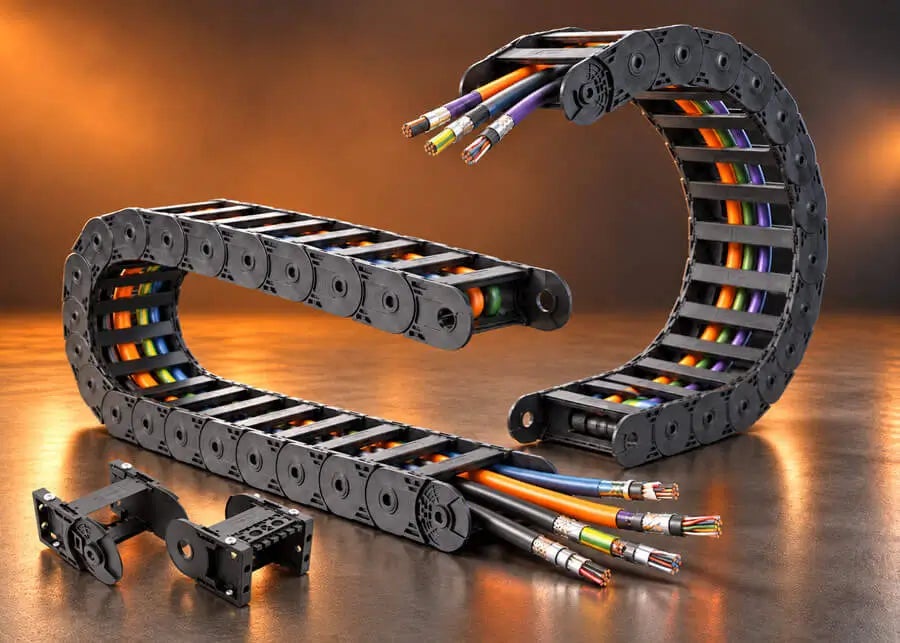 Murrplastik MP35 and MP45 Series Cable/Hose Drag Chains and Accessories
