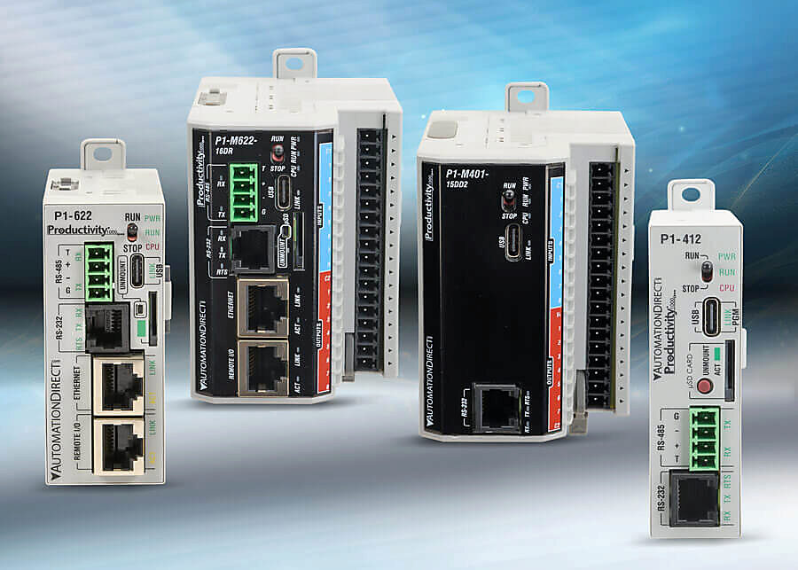 Productivity1000 P1-412 CPU, P1-622 CPU, and Mini PLC Units
