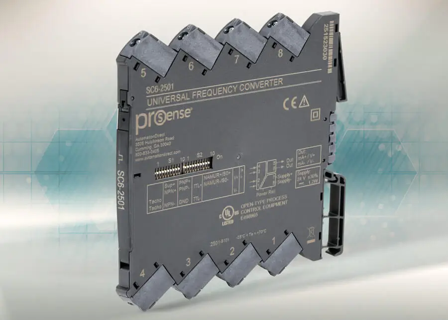  ProSense SC6 Series High Density Pulse Isolators and Frequency Input Signal Conditioners