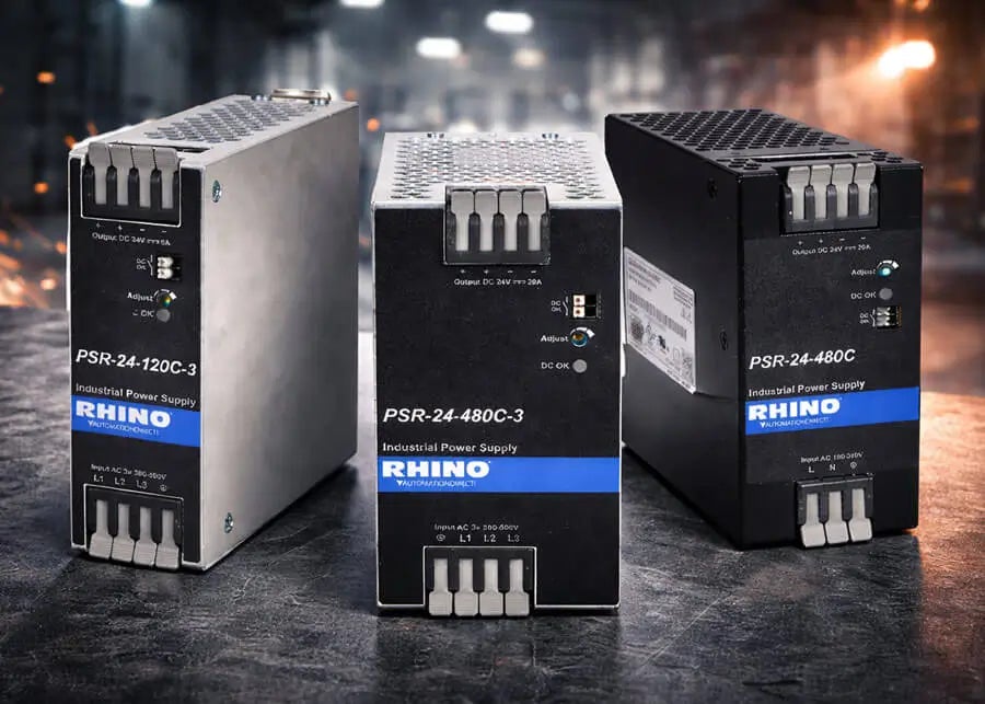 RHINO PSR Series Spring Clamp Power Supplies