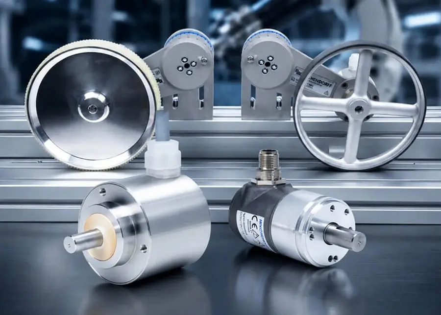 Wachendorff IP69K Rotary Encoders and Measuring Wheel Components