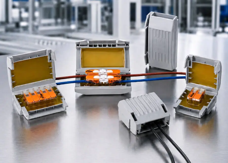 WAGO 207 Series Gelboxes and Additional Splicing Connectors