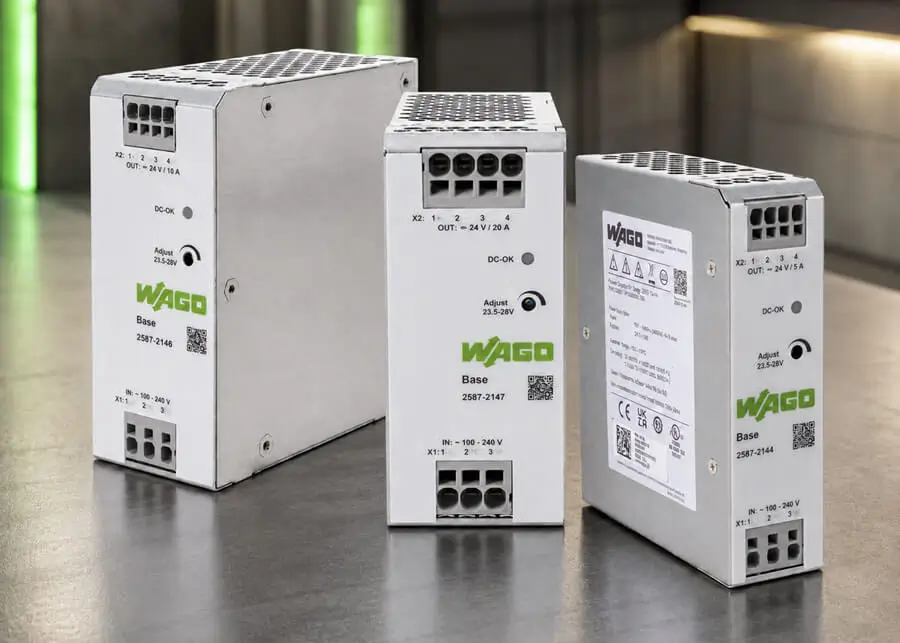 WAGO Base Series Single-Phase Power Supplies