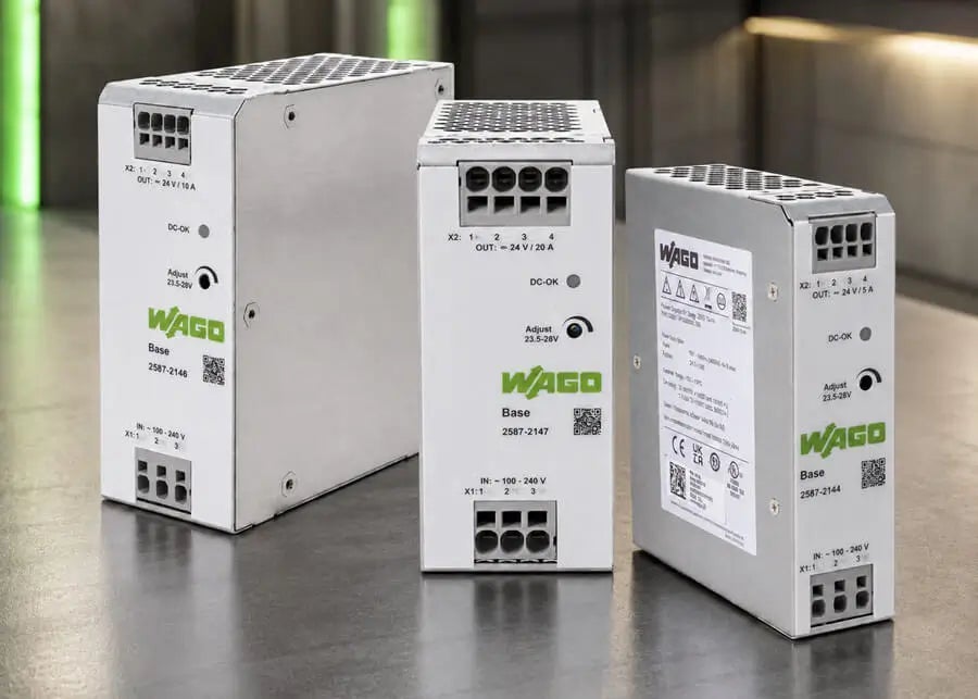 WAGO Base Series Single-Phase Power Supplies
