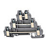 Triple-level Feedthrough Terminal Blocks