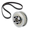 L (0.375in Pitch) Timing Belts, Pulleys & Tapered Bushings