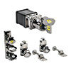 Rotary Trapped Key Switches