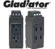 Gladiator DIN Rail Mounted Duplex Receptacles