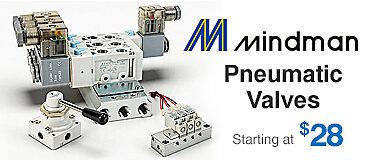 Mindman Pneumatic Valves