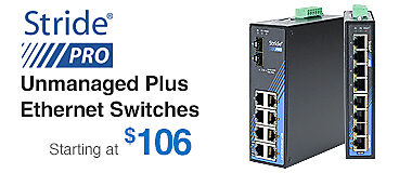 Stride Pro Unmanaged Ethernet Switches