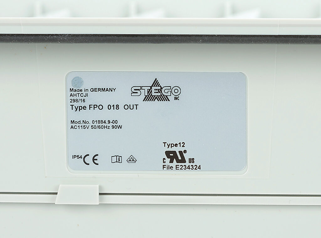 Enclosure Fan Assembly: exhaust, 414 CFM, 115 VAC operating