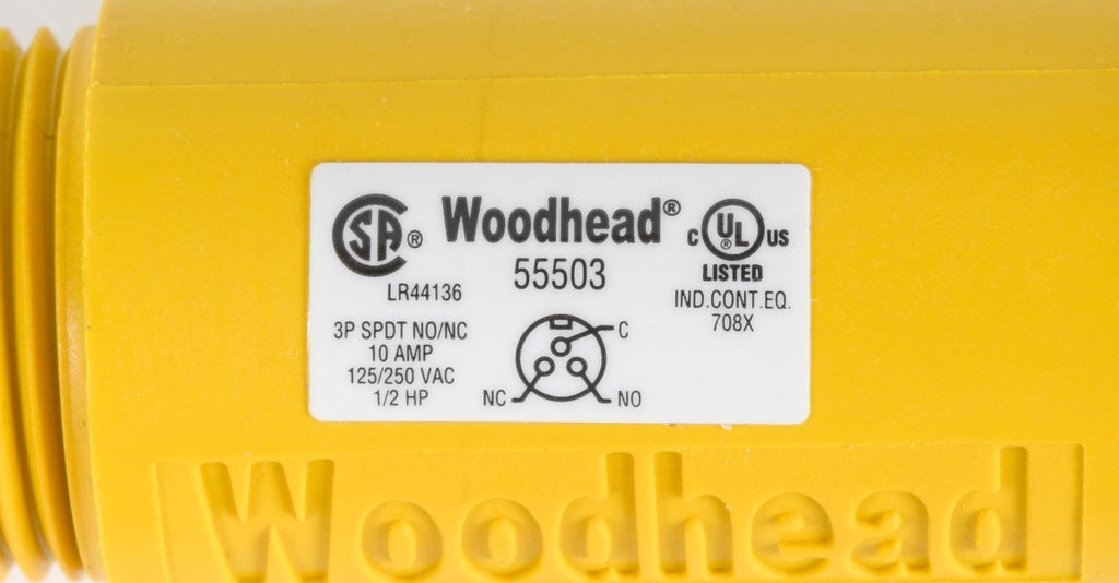 Pendant Switch: (1) pushbutton, (1) N.O./(1) N.C. contact(s