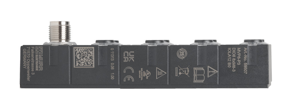 msas hop IO-Link Hub: up to (8) discrete I/O points, IO-Link Class A Device