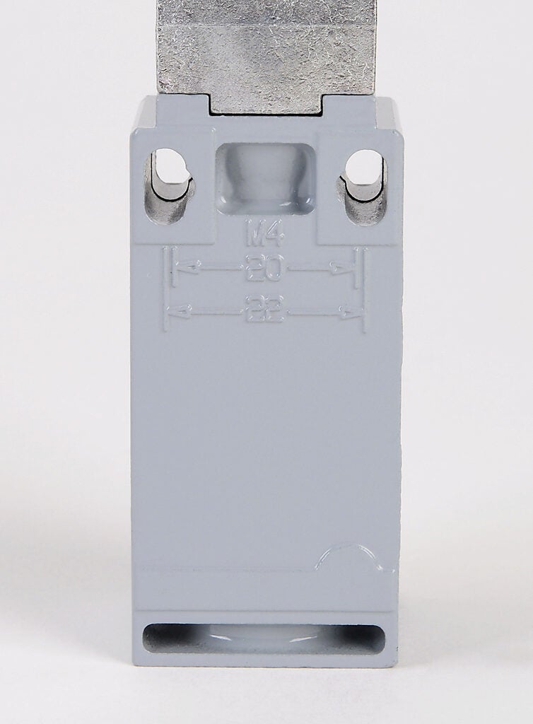 Limit Switch: side rotary lever with 18mm metal roller (PN