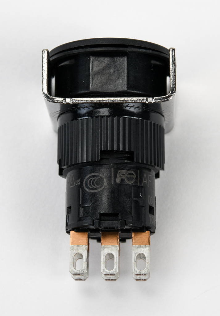 Selector Switch: maintained, 19mm, 2-pos, key operator (PN# AF16JR