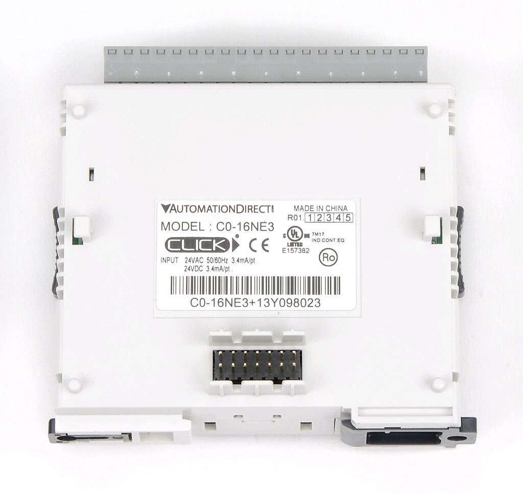Discrete Input Module: 16-pt, 24 VAC/VDC (PN# C0-16NE3