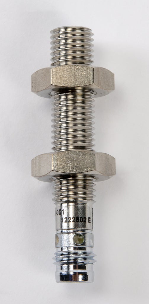 Inductive Proximity Sensor: 8mm diameter x 45mm body, 1.5mm range