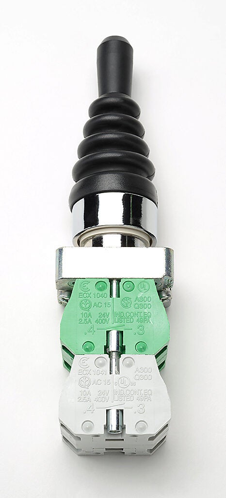Selector Switch: momentary, 22mm, 4-pos, joystick operator (PN