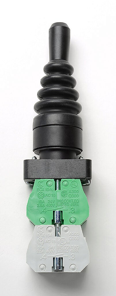 Selector Switch: momentary, 22mm, 4-pos, joystick operator (PN