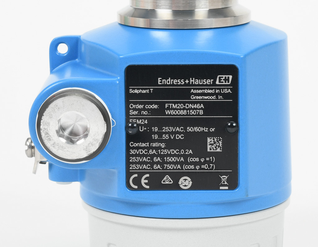 Vibration Rod Level Switch: 8.86in insertion length (PN# FTM20