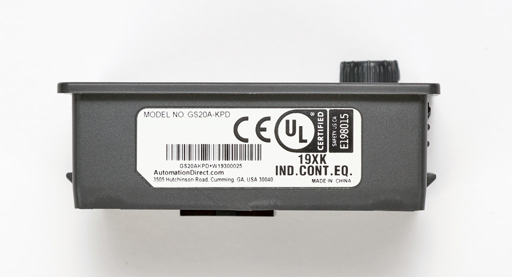 DURApulse AC General Purpose Drive: 120 VAC, 1/4hp with 1-phase
