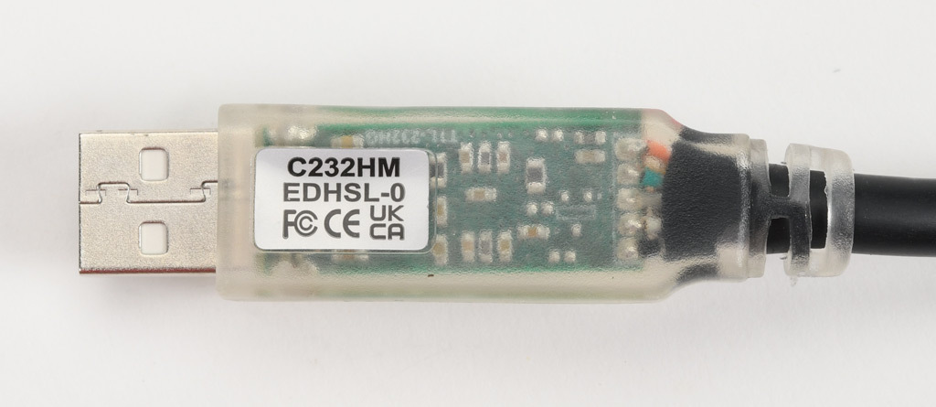 Cable: for Lika Electronic AQ58 and AQ59 series encoders, 1.6ft