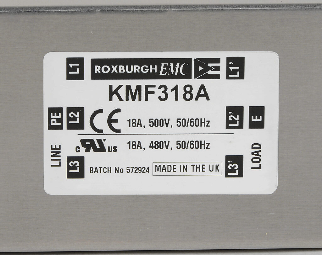 EMI Input Filter: 18A, drive rated (PN# KMF318A) | AutomationDirect