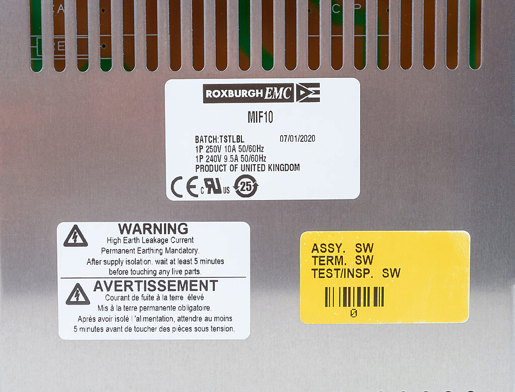EMI Input Filter: 10A, drive rated (PN# MIF10) | AutomationDirect