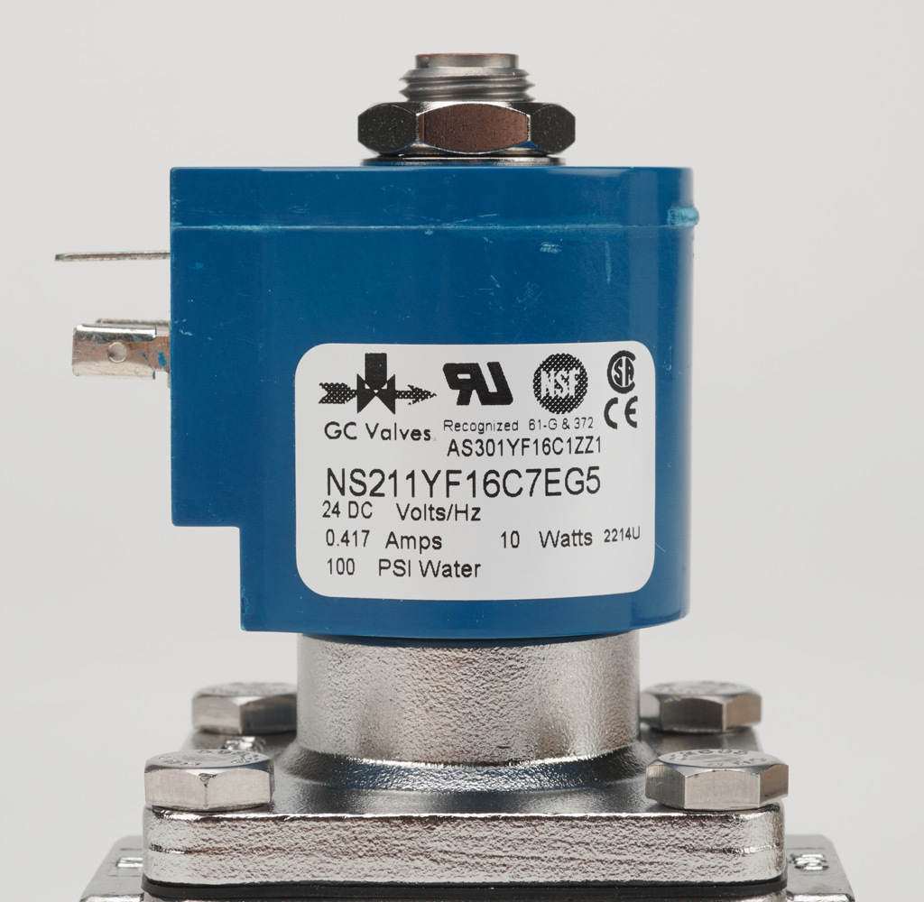 GC Valves Potable Water Solenoid Valve: 2-port (2-way), 316
