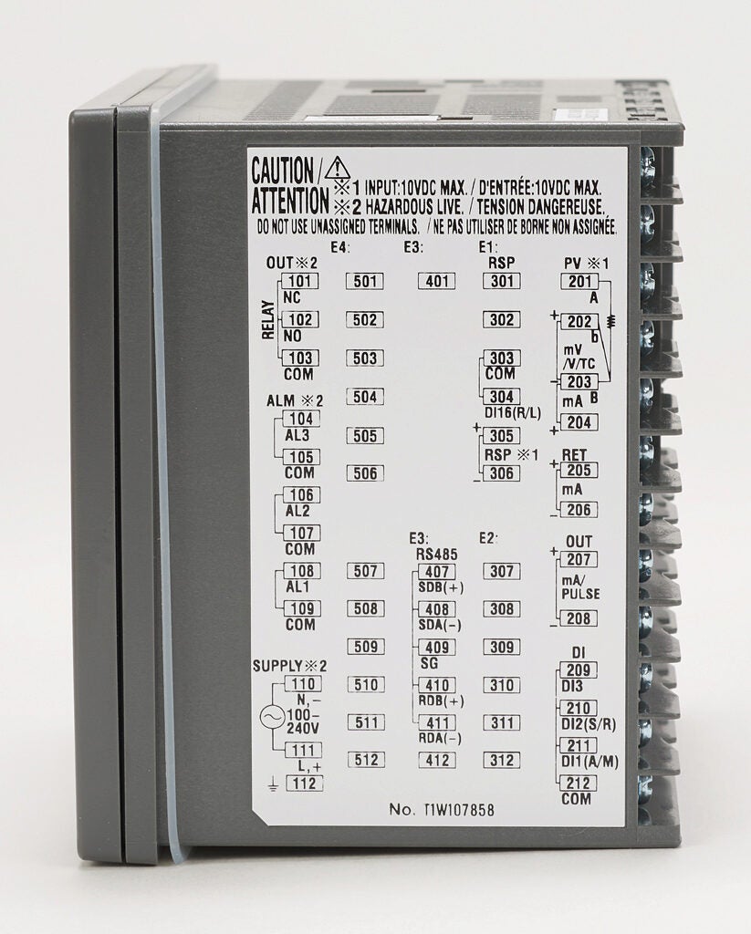 Advanced Process Controller: current, voltage, RTD, thermocouple