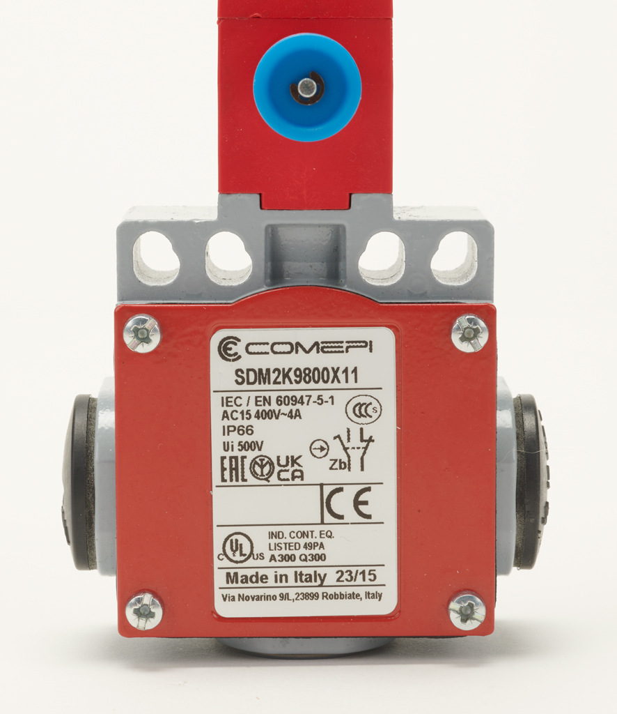 Safety Switch: cable-pull interlock, 15m maximum pull cable length