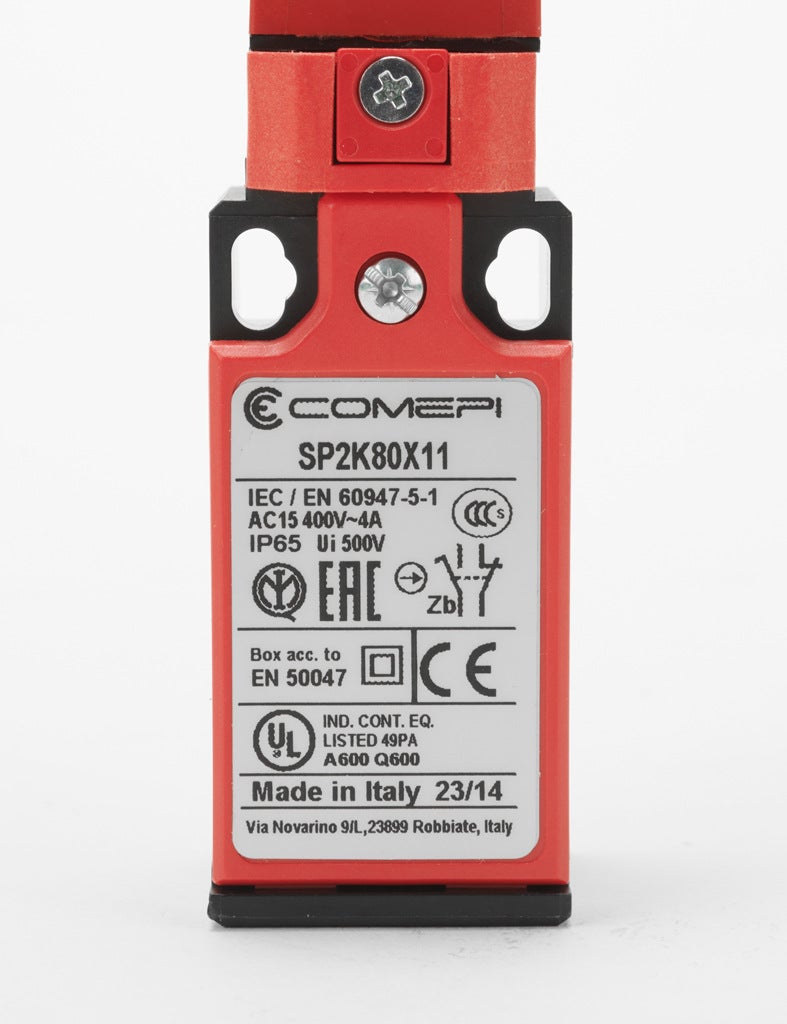 Safety Switch: tongue (key) interlock (PN# SP2K80X11