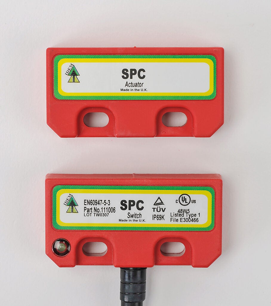 Safety Switch Set: non-contact coded magnetic, 16.4ft/5m cable